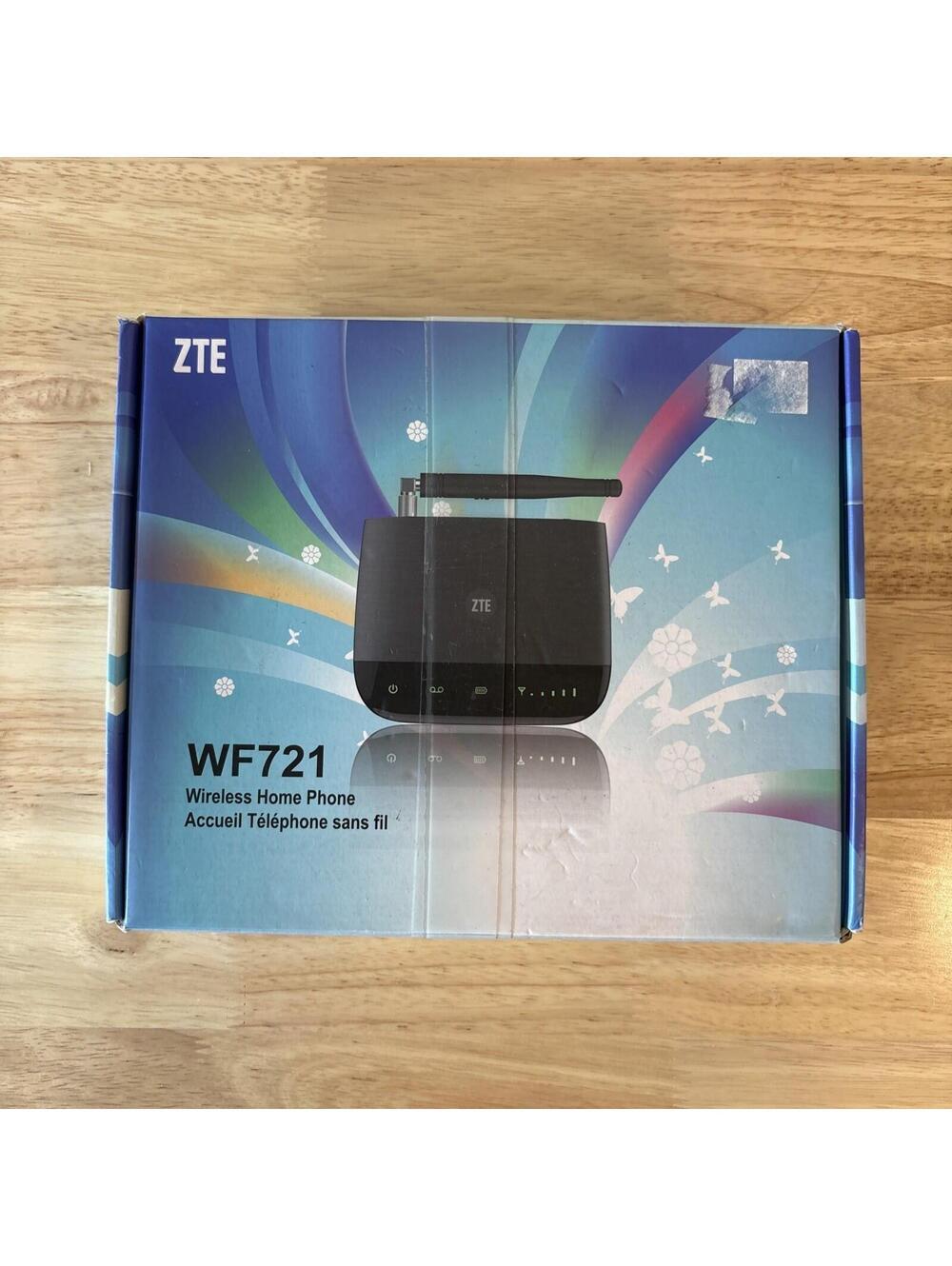 Complete with Box AT&T Wireless Home Phone Base WF721 Router
